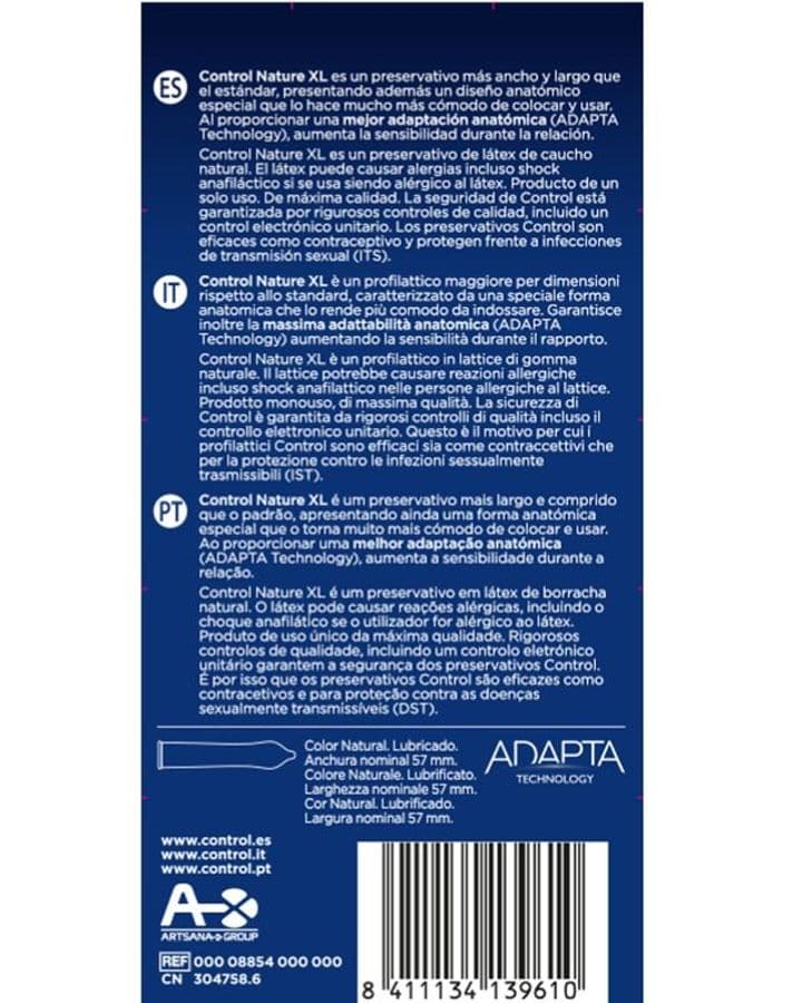 Control Adapta Nature XL, 12, vista 2