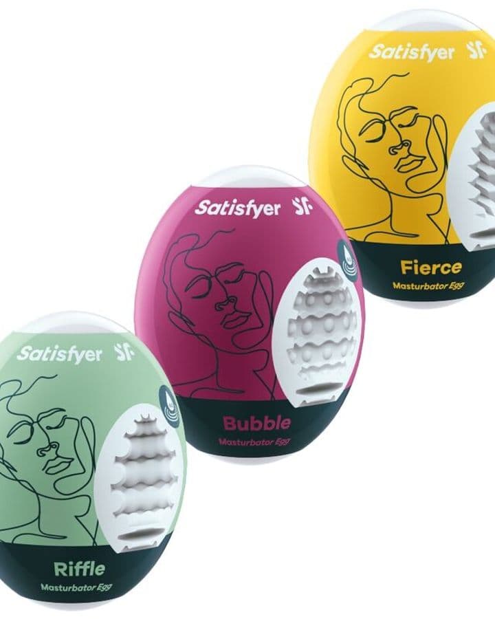 Satisfyer Eggs, pack de tres, vista 1