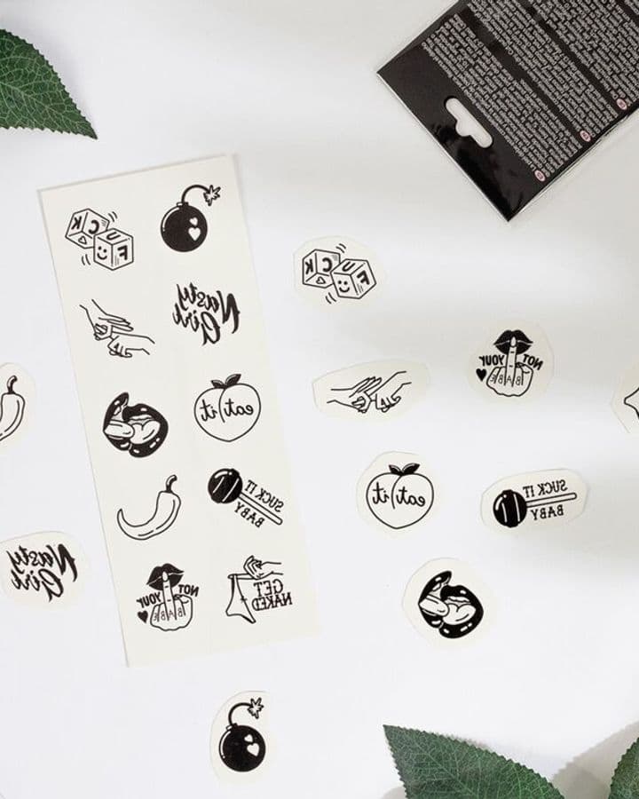 Tatuajes temporales Spicy, vista 3