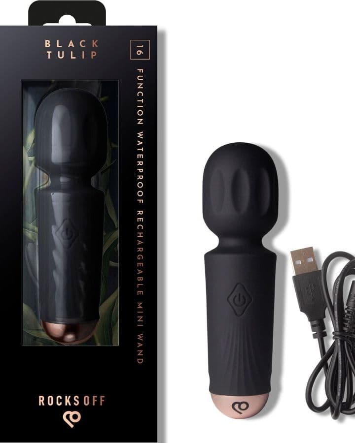 Black Tulip, mini wand, vista 2