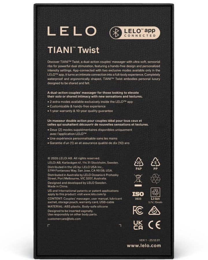 LELO Tiani Twist, vista 4